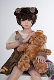 シリコン製頭部+TPEボディ ラブドール AXB Doll 108cm バスト平 GB26 シリコンヘッド 掲載画像のボディはリアルメイク付き