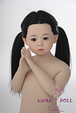 シリコン製頭部+TPEボディ ラブドール AXB Doll 88cm バスト平 #GA13ヘッド シリコンヘッド 掲載画像のボディはリアルメイク付き
