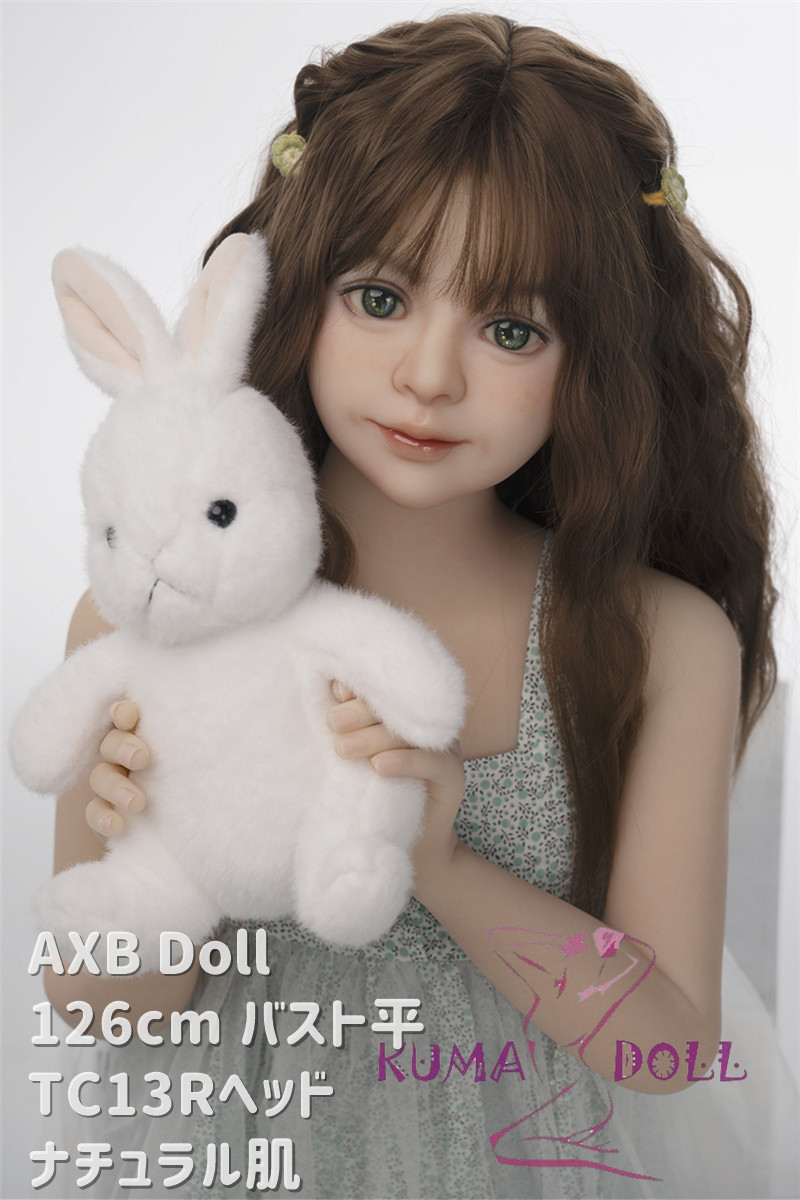 TPE製ラブドール AXB Doll 126cm バスト平 TC13R 掲載画像のボディはリアルメイク付き