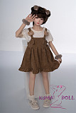シリコン製頭部+TPEボディ ラブドール AXB Doll 108cm バスト平 GB26 シリコンヘッド 掲載画像のボディはリアルメイク付き