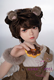 シリコン製頭部+TPEボディ ラブドール AXB Doll 108cm バスト平 GB26 シリコンヘッド 掲載画像のボディはリアルメイク付き