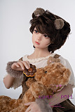 シリコン製頭部+TPEボディ ラブドール AXB Doll 108cm バスト平 GB26 シリコンヘッド 掲載画像のボディはリアルメイク付き