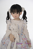 シリコン製頭部+TPEボディ ラブドール AXB Doll 88cm バスト平 #GA13ヘッド シリコンヘッド 掲載画像のボディはリアルメイク付き