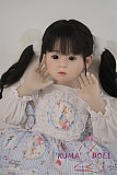 シリコン製頭部+TPEボディ ラブドール AXB Doll 88cm バスト平 #GA13ヘッド シリコンヘッド 掲載画像のボディはリアルメイク付き