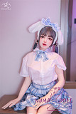 TPE製ラブドール MOZU 145cm Bカップ 小萌ちゃん 体重25kg 肌色＆眼球色＆メイク＆ウィッグ＆衣装は宣材写真と同じ