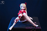 2.6kg フルシリコン製 MOZU 63cm 红鲤(Hongli)肌色＆眼球色＆メイク＆ウィッグ＆衣装は宣材写真と同じ 小型で軽量化で収納しやい 使いやすい