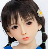 Q1頭部 Real Girl ロり系ラブドール TPE材質 カスタマイズ可能 17kg 128cm貧乳