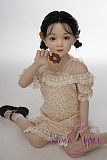 シリコン製頭部+TPEボディ ラブドール AXB Doll 新型110cm バスト平 GB16ヘッド 掲載画像のボディはリアルメイク付き