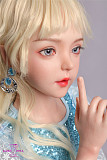 D4ヘッド 130cm貧乳 Aカップ ラブドール DOM DOLL ヘッド及びボディー材質選択可能 カスタマイズ可 ●宣材写真はフルシリコン材質