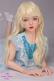 D4ヘッド 130cm貧乳 Aカップ ラブドール DOM DOLL ヘッド及びボディー材質選択可能 カスタマイズ可 ●宣材写真はフルシリコン材質