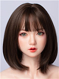 D6ヘッド 148cm普通乳 Cカップ ラブドール DOM DOLL ヘッド及びボディー材質選択可能 カスタマイズ可 ●宣材写真はフルシリコン材質