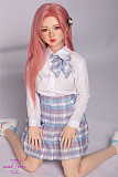 D2ヘッド歯あり 130cm貧乳 Aカップ ラブドール DOM DOLL ヘッド及びボディー材質選択可能 カスタマイズ可 ●宣材写真はフルシリコン材質