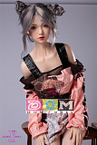 D2ヘッド歯無し 148cm普通乳 Cカップ ラブドール DOM DOLL ヘッド及びボディー材質選択可能 カスタマイズ可 ●宣材写真はフルシリコン材質