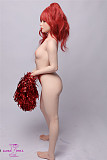 D3ヘッド 130cm貧乳 Aカップ ラブドール DOM DOLL ヘッド及びボディー材質選択可能 カスタマイズ可 ●宣材写真はフルシリコン材質