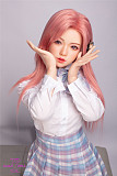 D2ヘッド歯あり 130cm貧乳 Aカップ ラブドール DOM DOLL ヘッド及びボディー材質選択可能 カスタマイズ可 ●宣材写真はフルシリコン材質