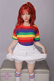 D3ヘッド 130cm貧乳 Aカップ ラブドール DOM DOLL ヘッド及びボディー材質選択可能 カスタマイズ可 ●宣材写真はフルシリコン材質