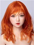 D6ヘッド 148cm普通乳 Cカップ ラブドール DOM DOLL ヘッド及びボディー材質選択可能 カスタマイズ可 ●宣材写真はフルシリコン材質