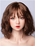 D6ヘッド 148cm普通乳 Cカップ ラブドール DOM DOLL ヘッド及びボディー材質選択可能 カスタマイズ可 ●宣材写真はフルシリコン材質
