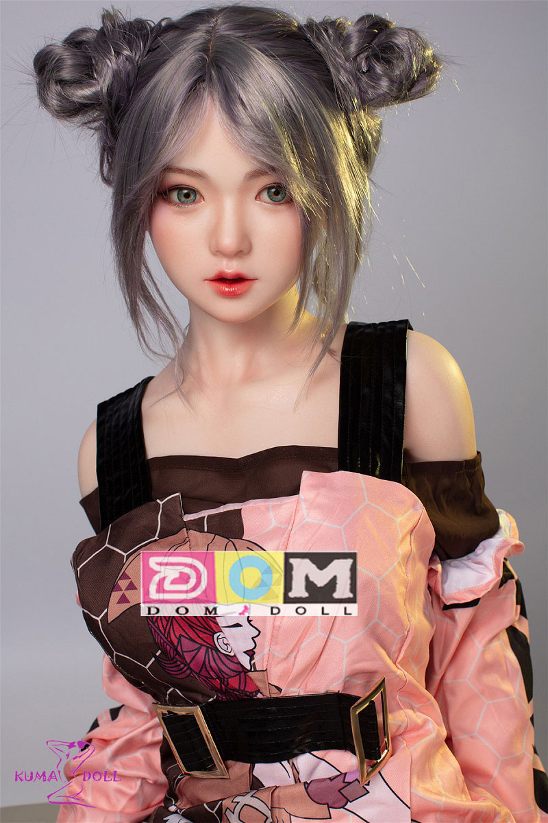 D2ヘッド歯無し 148cm普通乳 Cカップ ラブドール DOM DOLL ヘッド及びボディー材質選択可能 カスタマイズ可 ●宣材写真はフルシリコン材質