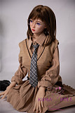 D7ヘッド 148cm普通乳 Cカップ ラブドール DOM DOLL ヘッド及びボディー材質選択可能 カスタマイズ可 ●宣材写真はフルシリコン材質