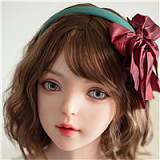 D7ヘッド 148cm普通乳 Cカップ ラブドール DOM DOLL ヘッド及びボディー材質選択可能 カスタマイズ可 ●宣材写真はフルシリコン材質