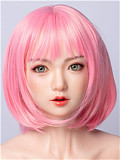 D7ヘッド 148cm普通乳 Cカップ ラブドール DOM DOLL ヘッド及びボディー材質選択可能 カスタマイズ可 ●宣材写真はフルシリコン材質