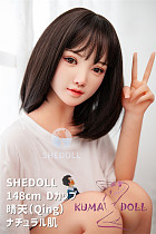 SHEDOLL ロり系 148cm普通乳 晴天（Qing） ラブドール ボディー材質など選択可能 カスタマイズ可能