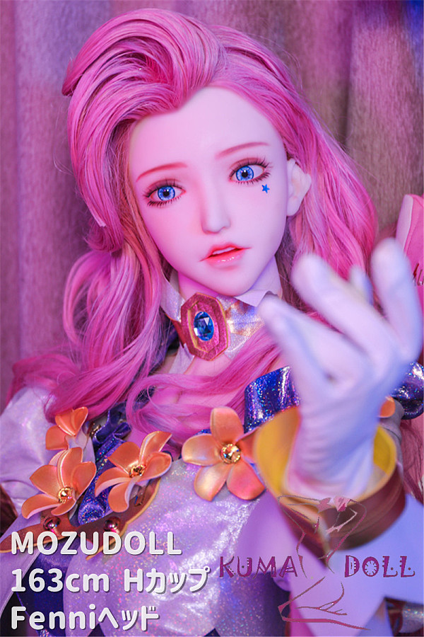 TPE製ラブドール MOZU 163cm Hカップ 芬妮（Fenni）頭部 ラブドール 体重35kg  肌色＆眼球色＆メイク＆ウィッグ＆衣装は宣材写真と同じ