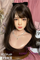 Real Girl (A工場製) 頭部単品 R33ヘッド TPE製ヘッド M16ボルト採用 職人メイク選択可能