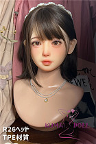 Real Girl (A工場製) 頭部単品 R26ヘッド TPE製ヘッド M16ボルト採用 職人メイク選択可能