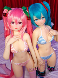 Aotume Doll ヘッド及びボディー材質選択可能 アニメドール 145cm Bカップ #74 新発売 掲載画像はシリコンヘッド＋TPEボディ