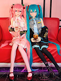 Aotume Doll ヘッド及びボディー材質選択可能 アニメドール 145cm Bカップ #74 新発売 掲載画像はシリコンヘッド＋TPEボディ