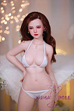 フルシリコン製ラブドール JYDOLL 123cm Bカップ 小云兮ヘッド 身体リアルメイク付き