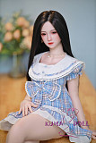 フルシリコン製ラブドール JYDOLL 123cm Bカップ 小依然（Yiran）ヘッド 身体リアルメイク付き