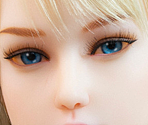 シームレス 130cm 頭身一体化 Real Girl TPE製ラブドール  キキちゃん頭部 EVO骨格付き 宣材写真のヘッドは普通メイク