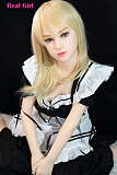 シームレス 130cm 頭身一体化 Real Girl TPE製ラブドール  キキちゃん頭部 EVO骨格付き 宣材写真のヘッドは普通メイク