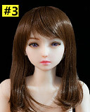 シームレス 110cm 頭身一体化 16kg使い安い Real Girl TPE製ラブドール  莉々ちゃん EVO骨格付き 宣材写真のヘッドは普通メイク