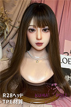 Real Girl (A工場製) 頭部単品 R28ヘッド TPE製ヘッド M16ボルト採用 職人メイク選択可能