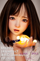 SHEDOLL ロり系 148cm普通乳 洛小乙（Luoxiaoyi）ヘッド ラブドール ボディー材質など選択可能 カスタマイズ可能