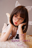 Real Girl ラブドール132cm貧乳 ももこヘッド カスタマイズ可能 シリコン材質頭部の口開閉機能選択可