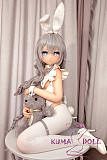 フルシリコン製ラブドール Aotume Doll アニメドール 135cm AAカップ 細身タイプ #80