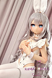 フルシリコン製ラブドール Aotume Doll アニメドール 135cm AAカップ 細身タイプ #80