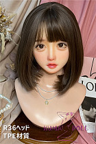 Real Girl (A工場製) 頭部単品 R36ヘッド TPE製ヘッド M16ボルト採用 職人メイク選択可能