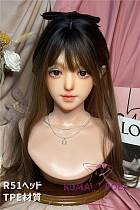 Real Girl (A工場製) 頭部単品 R51ヘッド TPE製ヘッド M16ボルト採用 職人メイク選択可能