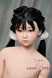 シリコン製頭部+TPEボディ ラブドール AXB Doll 新型120cm バスト平 GB05Rヘッド 掲載画像のボディはリアルメイク付き