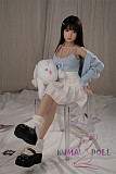 シリコン製頭部+TPEボディ ラブドール AXB Doll 140cm バスト中 GD30ヘッド 掲載画像のボディはリアルメイク付き
