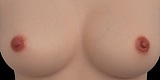 【即納・国内発送・送料無料】7kg フルシリコン製ラブドール WAXDOLL 85cm バスト平 #GF05ヘッド リアルメイク付き ミニドール