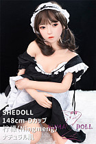 SHEDOLL ロり系 148cm普通乳 柠檬（Ningmeng）ヘッド ラブドール ボディー材質など選択可能 カスタマイズ可能