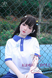 TPE製ラブドール MOZU 145cm Dカップ 小鱼（Xiaoyu）体重25kg 肌色＆眼球色＆メイク＆ウィッグ＆衣装は宣材写真と同じ