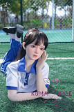 TPE製ラブドール MOZU 145cm Dカップ 小鱼（Xiaoyu）体重25kg 肌色＆眼球色＆メイク＆ウィッグ＆衣装は宣材写真と同じ